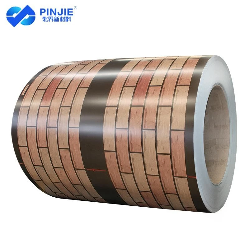 PPGL Prepainted Brick Design Steel Coil For Decoration high quality